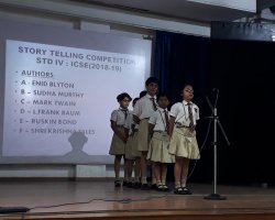 Std IV Story Telling Competition